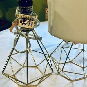 Modern Geometric Table Lamp Set